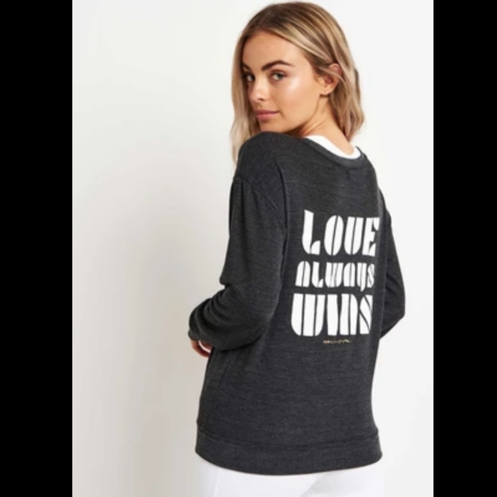 Spiritual Gangster | "Love Always Wins" Dolman Top